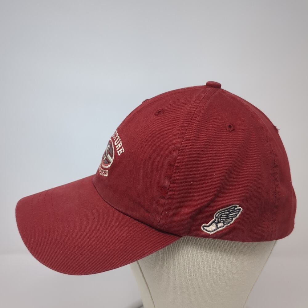 Structure Track & Field Strapback Hat Red One Siz… - image 3